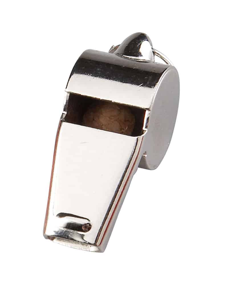 Heavy Brass Metal Whistle