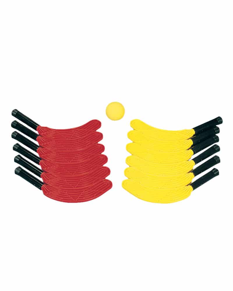 Scooter Board Hockey Set