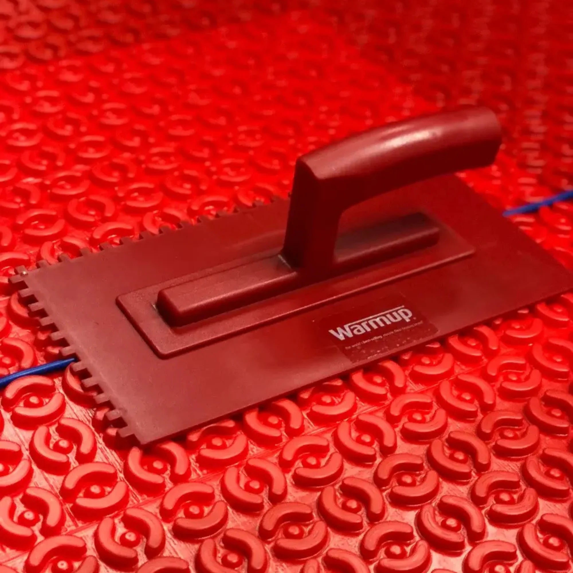 Warmup Heavy Duty Plastic Trowel for Tile Installation Canada Mats