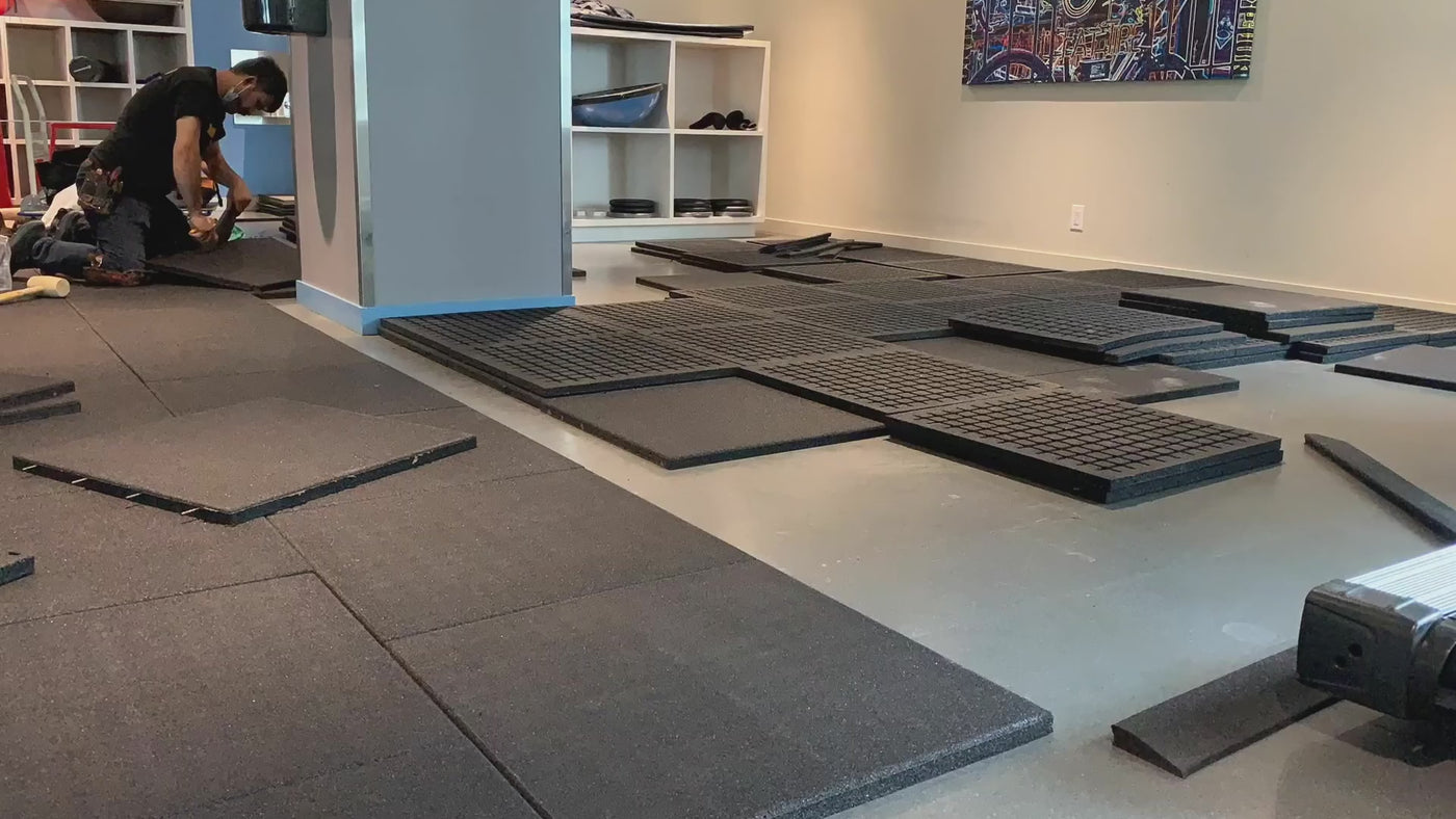 Stride Tiles Gym Floor