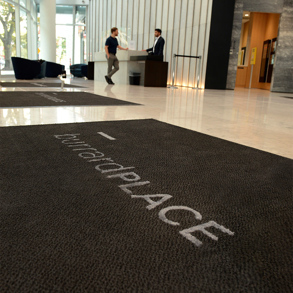 2013年製 lndependent CROSS LOGO RUG MAT COWARMZY Custom Commercial Rug for Business, Personalized Logo