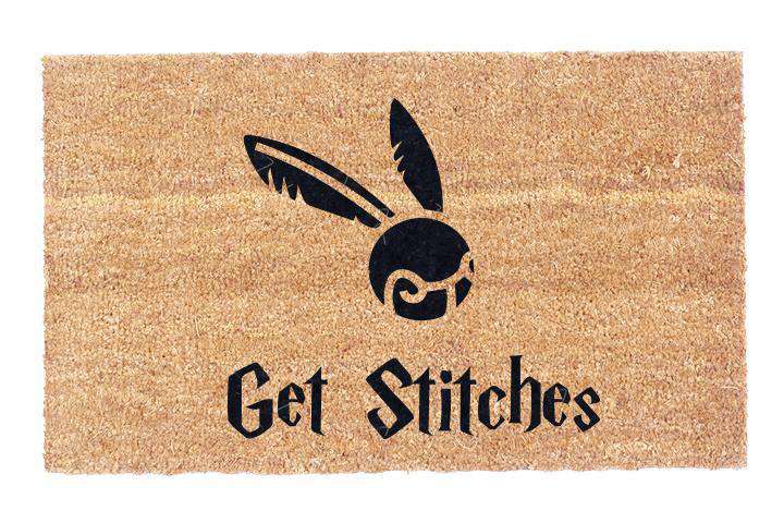 Get Stitches Coco Doormat