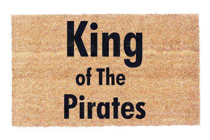 King of The Pirates Coir Doormat