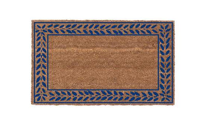 Leafy Vines Bordered Coco Doormats 38x60