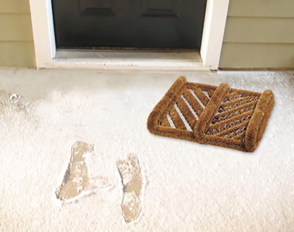 Boot Sweeper Mat Boot Wiper Scraper Mats - - Canada Mats