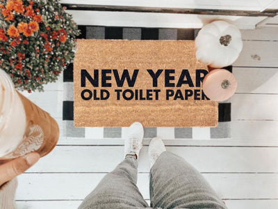 New Year Old Toilet Paper