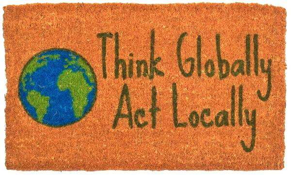 Think Globally Handwoven Coco Doormat